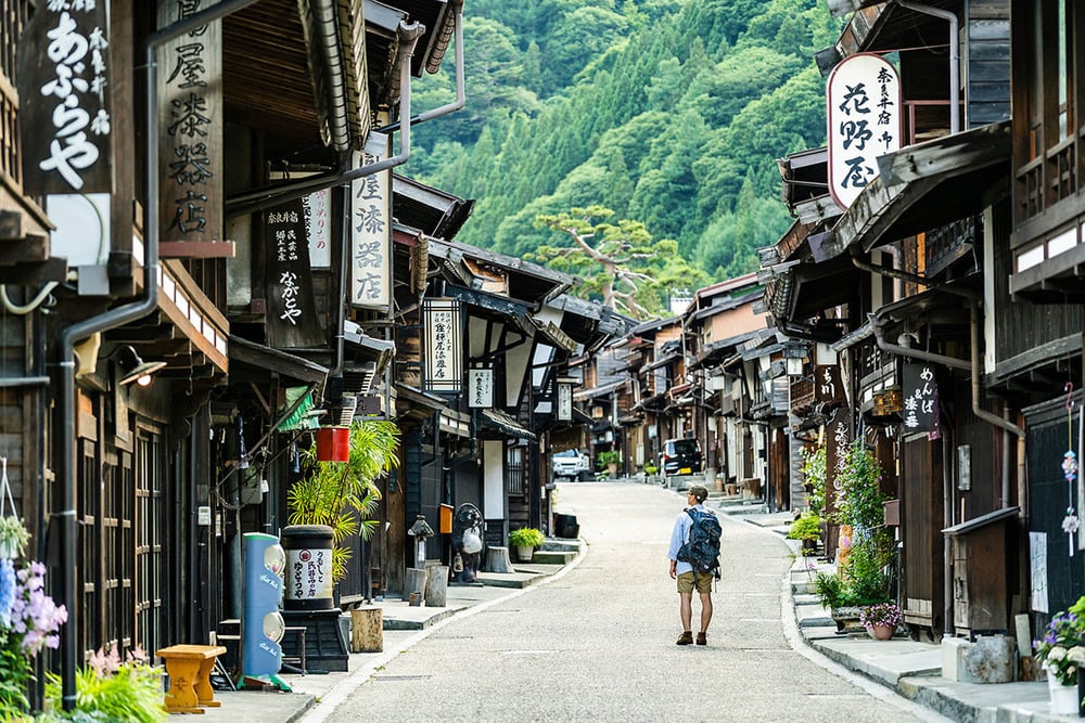 奈良井宿・妻籠宿