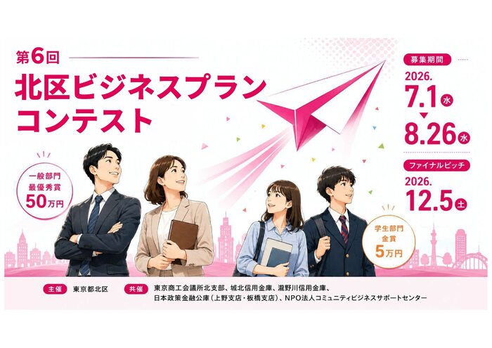 第6回 北区ビジネスプランコンテスト